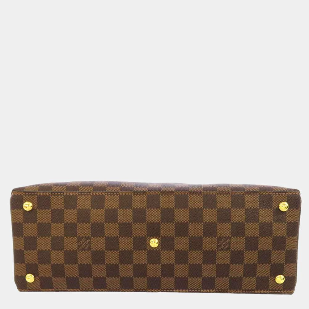商品[二手商品] Louis Vuitton|Louis Vuitton Brown Damier Ebene Canvas Riverside Tote Bag ,价格¥19261,第4张图片详细描述