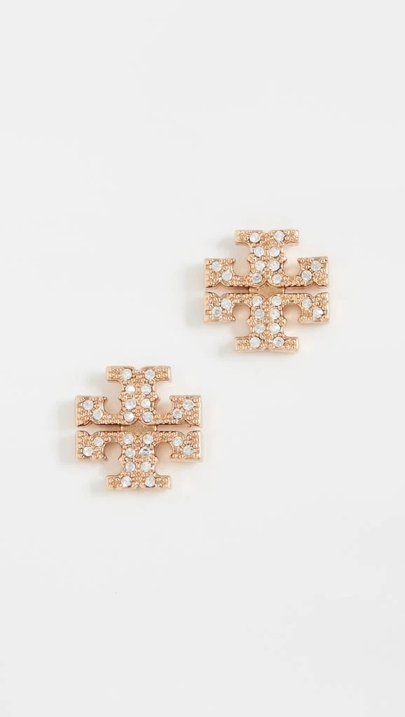 商品Tory Burch|Tory Burch Kira 密镶耳钉,价格¥496,第1张图片
