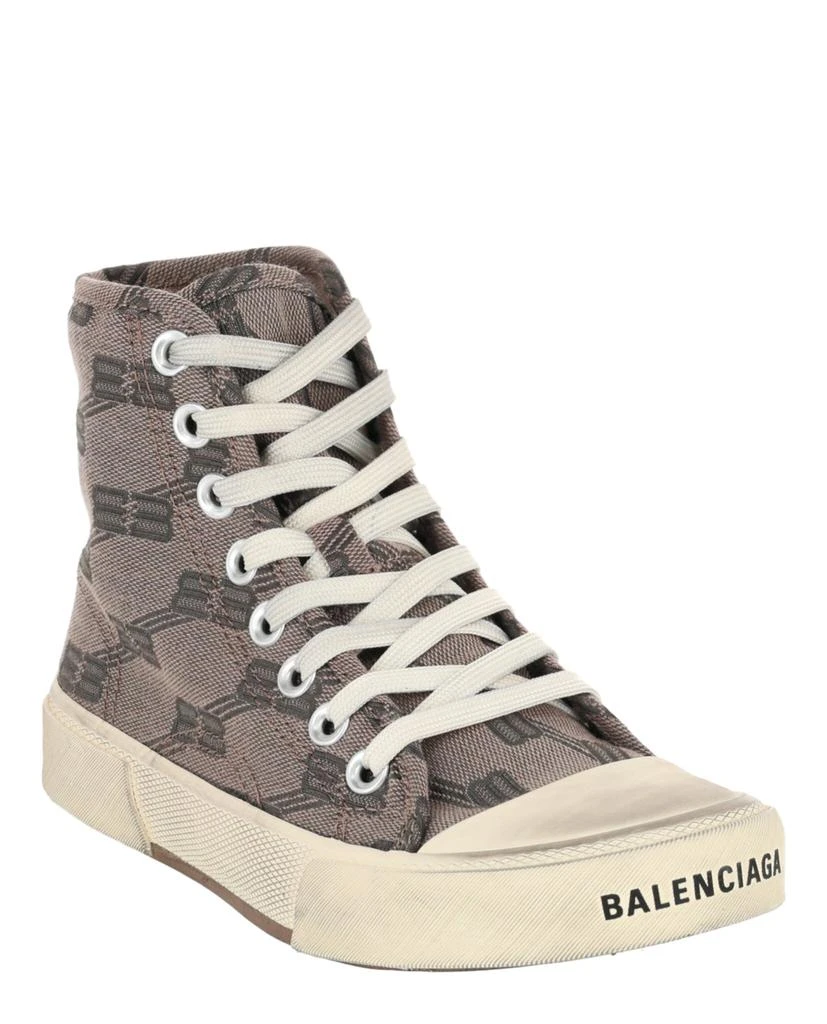 商品Balenciaga|Paris BB Monogram High-Top Sneakers,价格¥3041,第2张图片详细描述