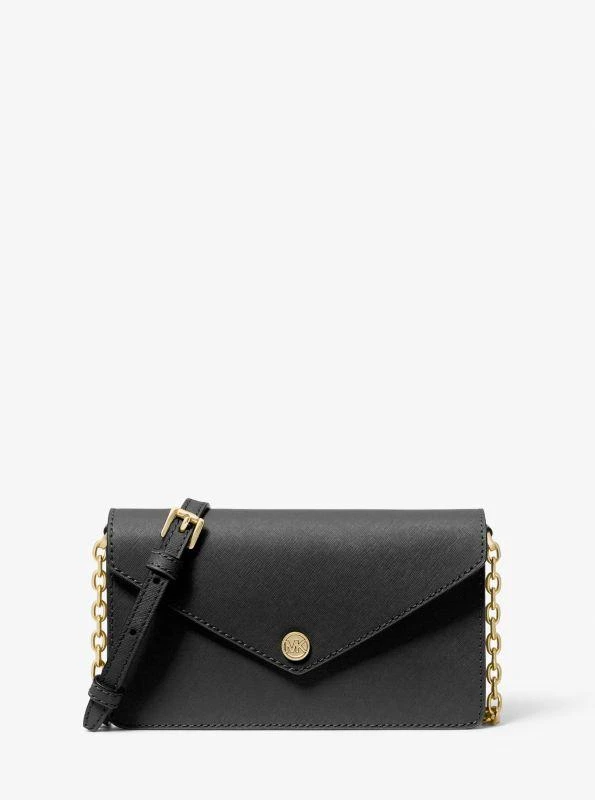 商品Michael Kors|Small Saffiano Leather Envelope Crossbody Bag,价格¥370,第1张图片