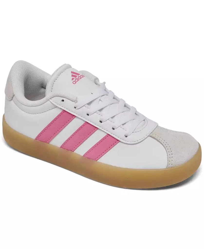 商品Adidas|Little Girls VL Court 3.0 Casual Sneakers from Finish Line,价格¥462,第1张图片