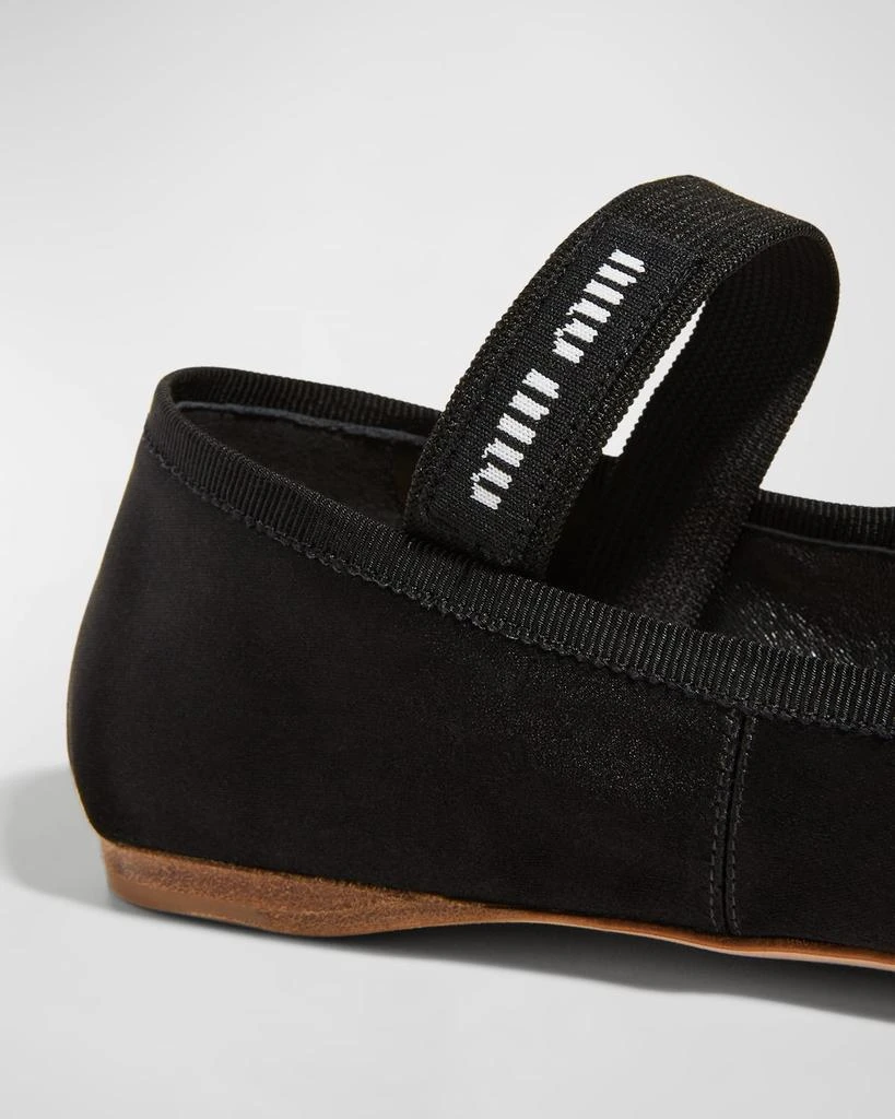 Satin Bow Ballerina Flats 商品
