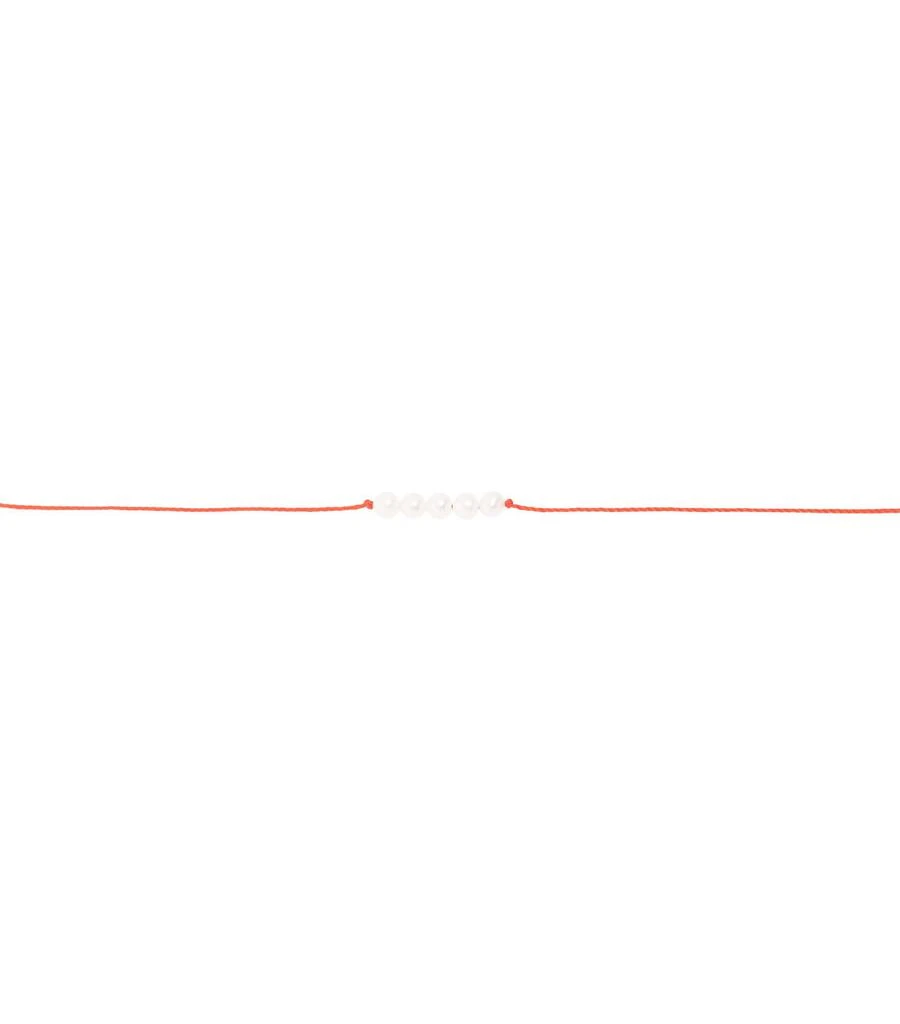 商品Redline|白金&珍珠红绳手链,价格¥2255,第2张图片详细描述