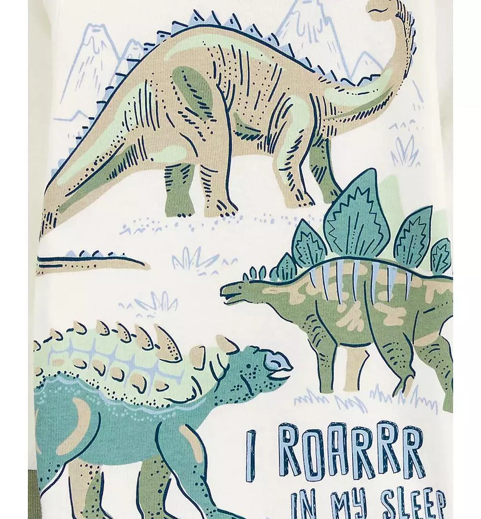 商品Carter's|Toddler Boys Dinosaur-Print 100% Snug-Fit Cotton Pajamas, 4 Piece Set,价格¥162,第2张图片详细描述