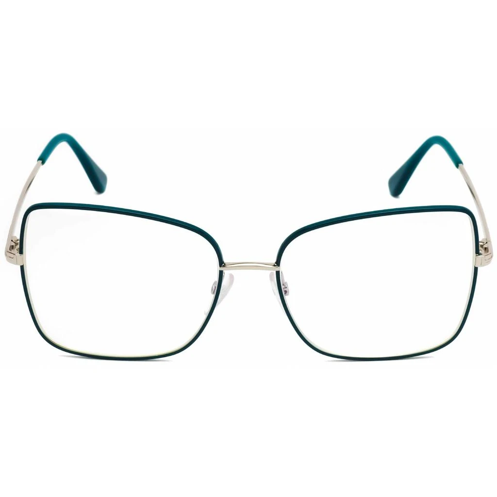 商品Tom Ford|Tom Ford Women's Eyeglasses - Dark Green Metal Butterfly Full-Rim Frame | FT5613-B 098,价格¥743,第2张图片详细描述