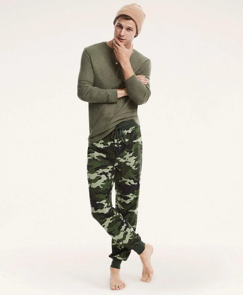 商品Brooks Brothers|Camo Knit Lounge Pant,价格¥123,第1张图片