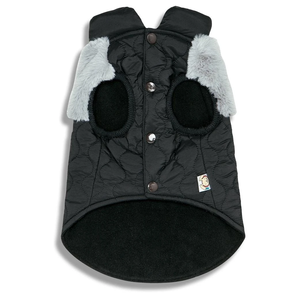 商品Touchdog|'Furrost-Bite' Fur and Fleece Designer Fashion Dog Jacket,价格¥258,第2张图片详细描述
