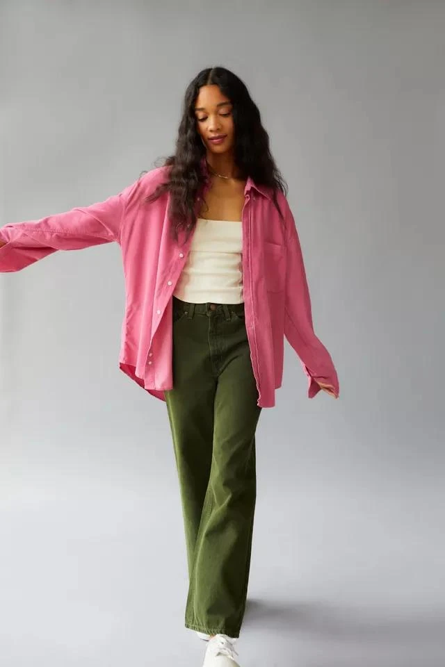 商品Urban Renewal|Urban Renewal Remade Overdyed Corduroy Shirt,价格¥366,第3张图片详细描述