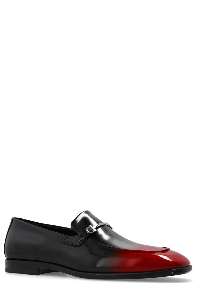 商品Salvatore Ferragamo|Salvatore Ferragamo Gancini-Plaque Slip-On Loafers,价格¥3936,第2张图片详细描述