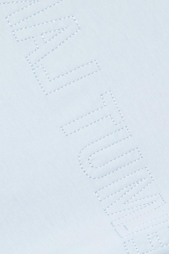 商品Helmut Lang|Embroidered cotton-jersey T-shirt,价格¥453,第4张图片详细描述