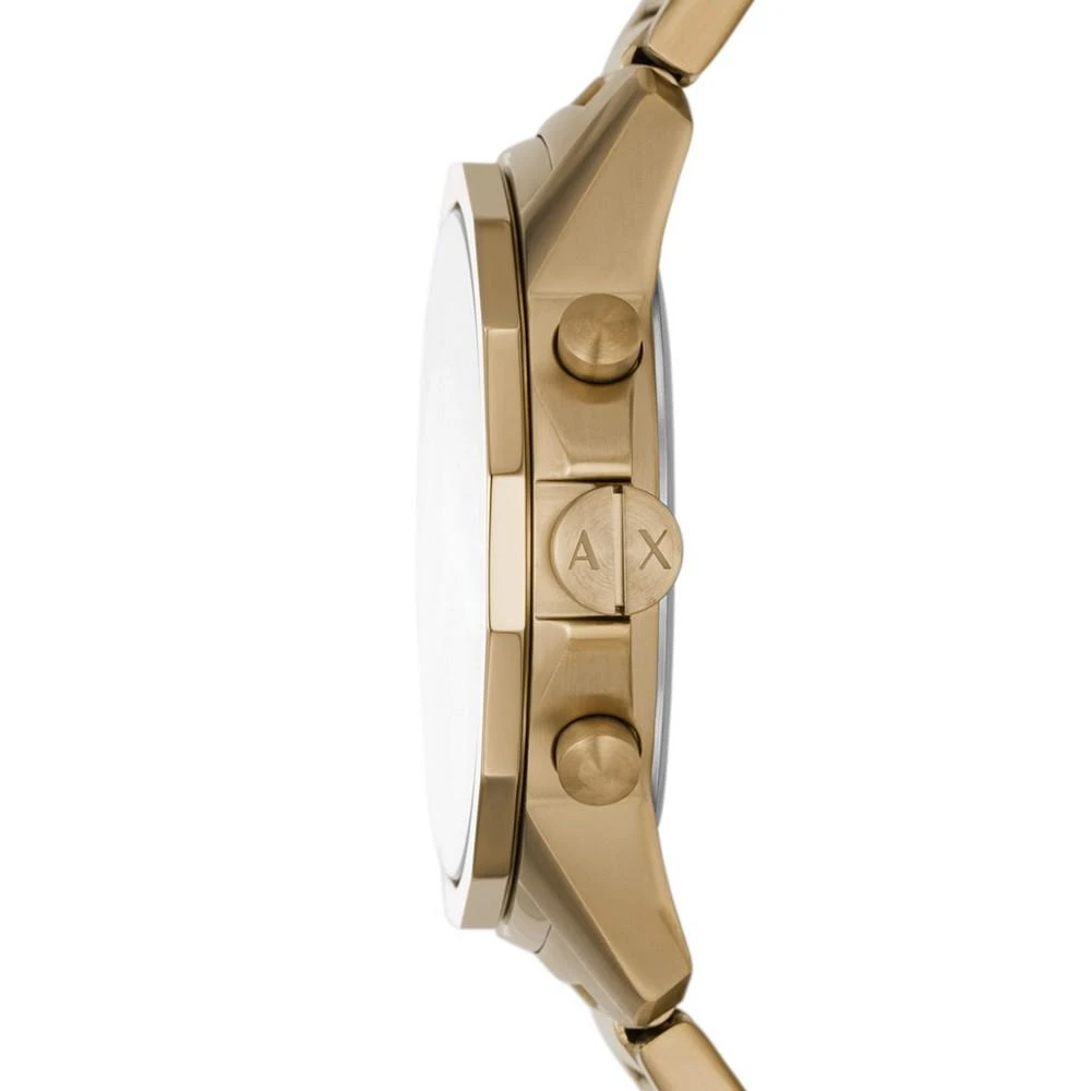 商品Armani Exchange|Men's Chronograph Brown Stainless Steel Bracelet Watch, 44mm,价格¥1657,第2张图片详细描述
