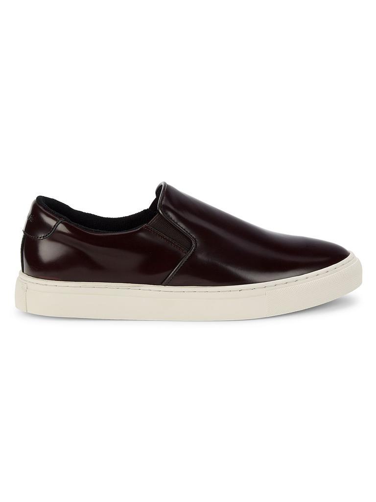 商品Calvin Klein|Ansly 2 Leather Slip-On Sneakers,价格¥221-¥295,第1张图片
