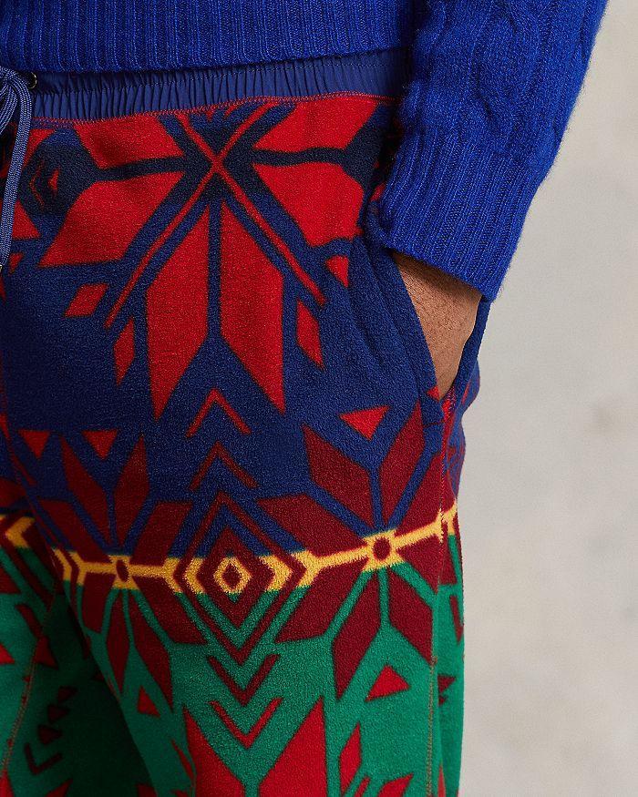 商品Ralph Lauren|Geometric Print Fleece Jogger Pants,价格¥1339,第7张图片详细描述