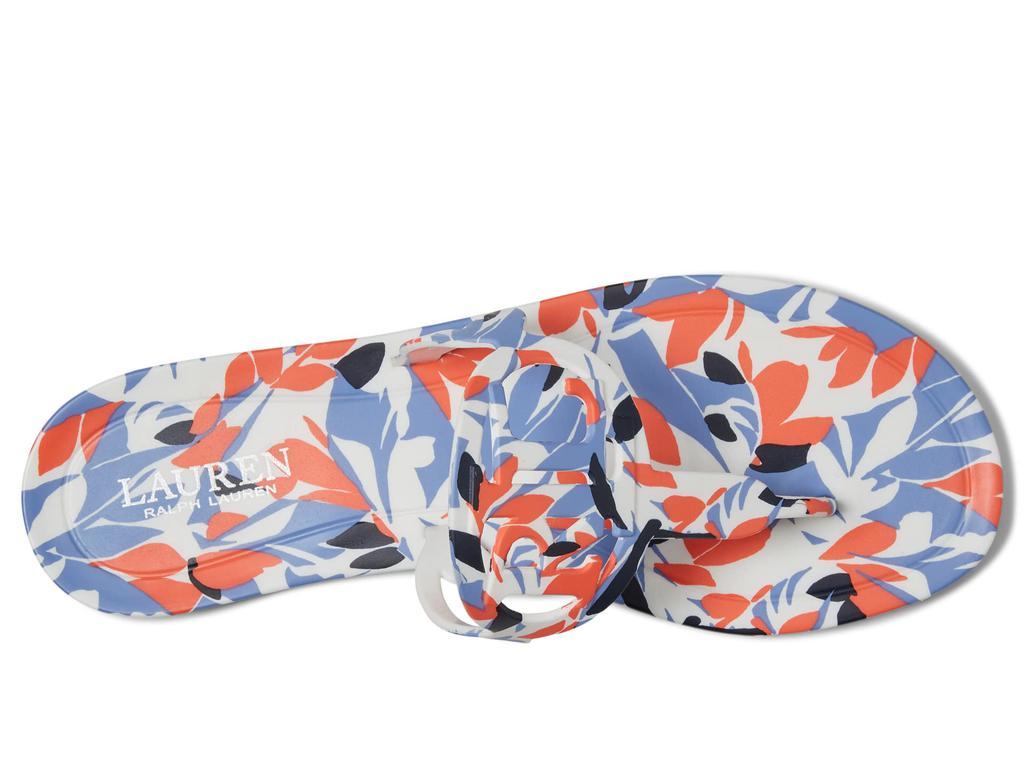 商品Ralph Lauren|Audrie Floral Jelly Sandal,价格¥270,第4张图片详细描述