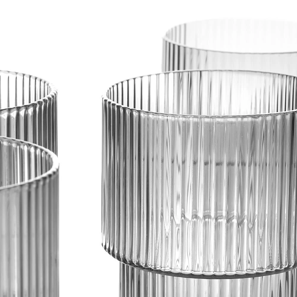 商品Ferm Living|ferm LIVING Ripple Glass - Set of 4,价格¥518,第2张图片详细描述