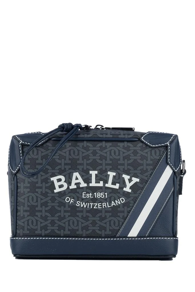 商品Bally|Bally Logo-Printed Zipped Shoulder Bag,价格¥3734,第1张图片