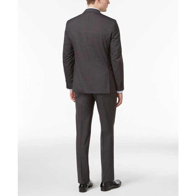 商品Calvin Klein|Men's Slim-Fit Black Micro Pinstripe Suit,价格¥662,第5张图片详细描述