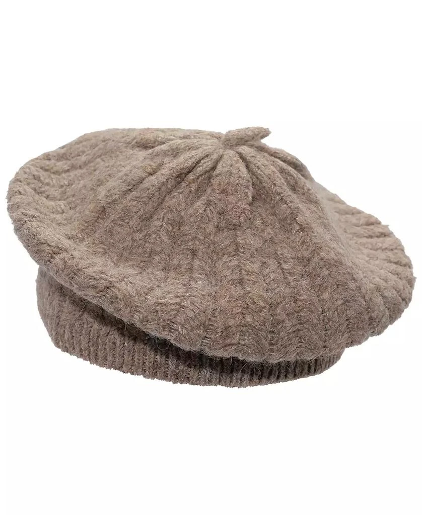 商品Ralph Lauren|Women's Herringbone Knit Beret Hat,价格¥335,第2张图片详细描述