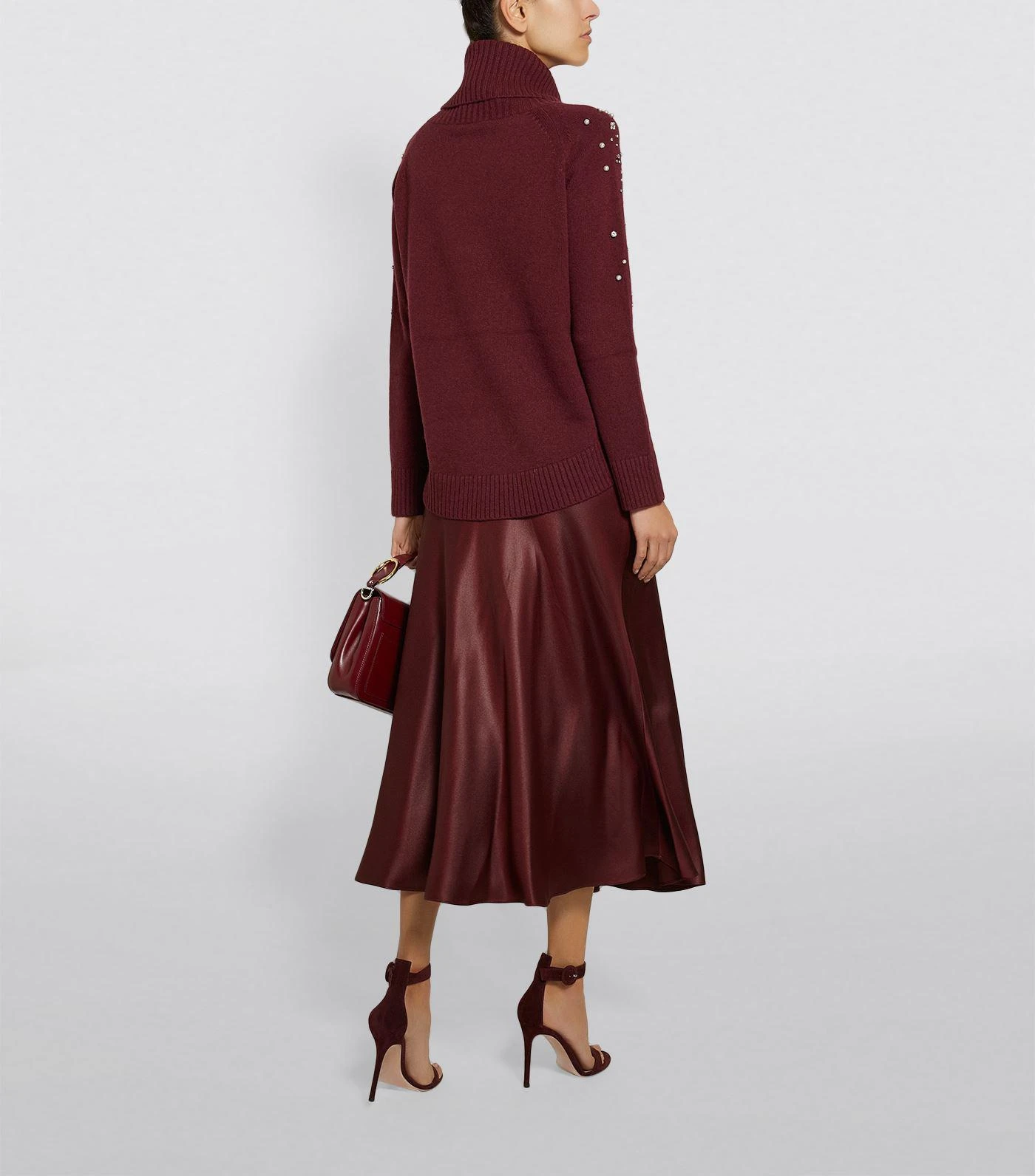 商品Max Mara|Acciuga Embellished Wool-Cashmere Sweater,价格¥5394,第2张图片详细描述