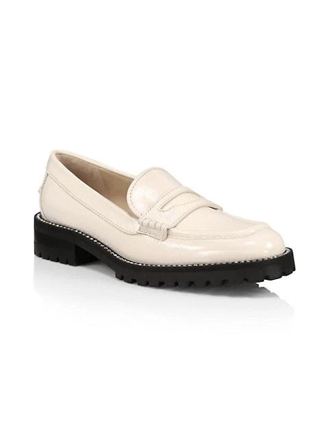 商品Jimmy Choo|Deanna Crystal-Embellished Patent Leather Loafers,价格¥2531,第2张图片详细描述