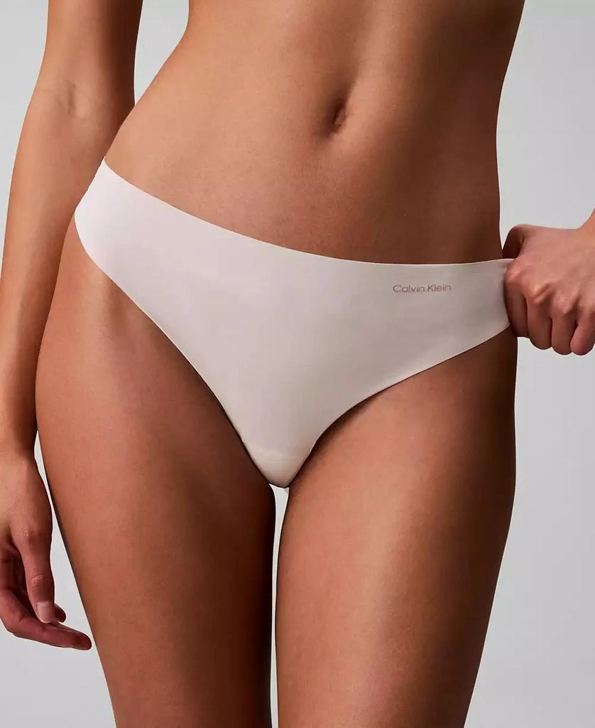 商品Calvin Klein|Invisible 5-Pack Thong Underwear-QD3556,价格¥224,第2张图片详细描述