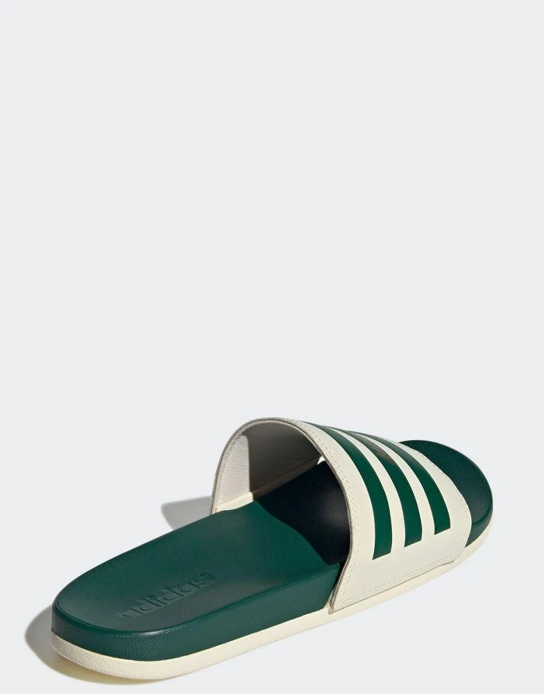 商品Adidas|adidas Originals Adilette Comfort slides in beige and green,价格¥367,第4张图片详细描述