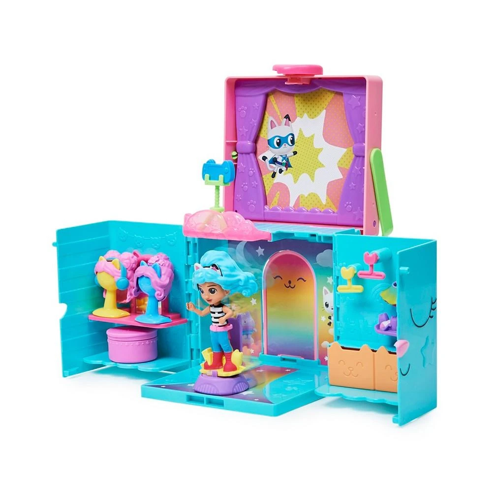 商品Gabby's Dollhouse|Rainbow Closet Portable Playset with Gabby Doll,价格¥195,第4张图片详细描述
