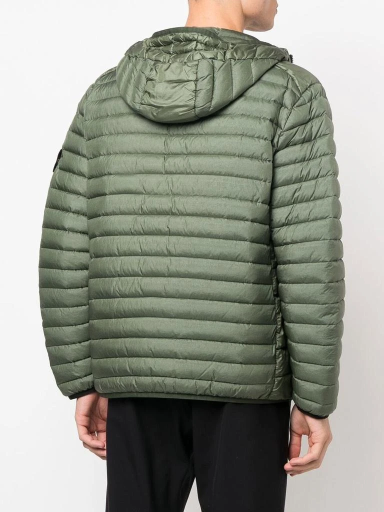 商品Stone Island|STONE ISLAND - Down Jacket With Logo,价格¥7127,第3张图片详细描述