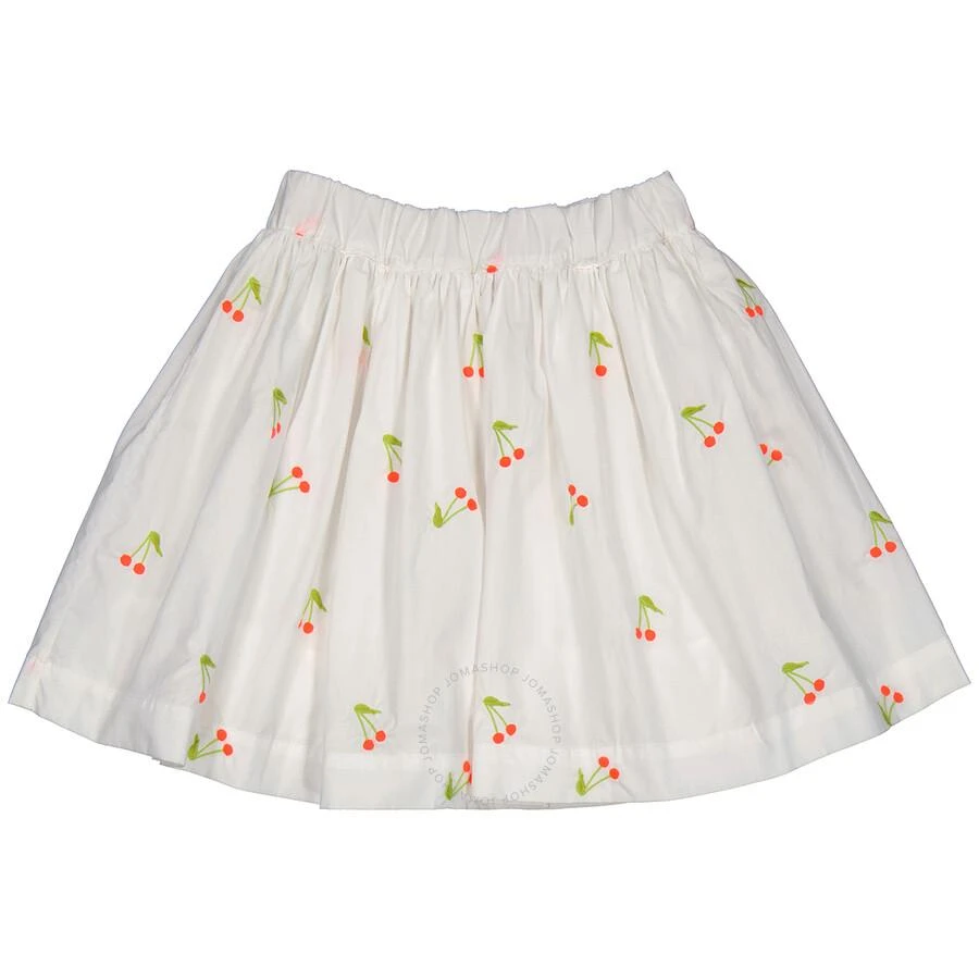 商品Bonpoint|Girls Suzon Cherry Print Embroidered Cotton Skirt,价格¥415,第1张图片