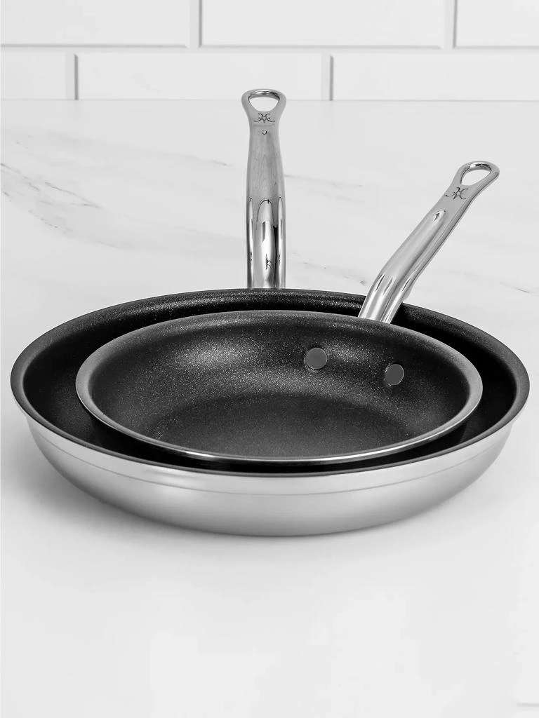 商品Hestan|ProBond Professional Clad Non-Stick Stainless-Steel 2-Piece Skillet Set,价格¥2248,第3张图片详细描述