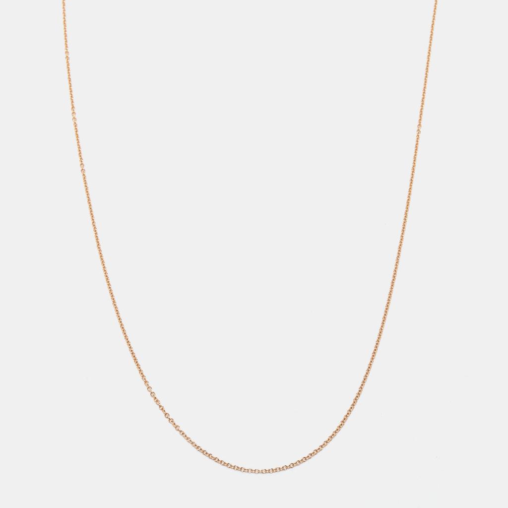Tiffany & Co. 18k Rose Gold Pendant Chain商品第2张图片规格展示