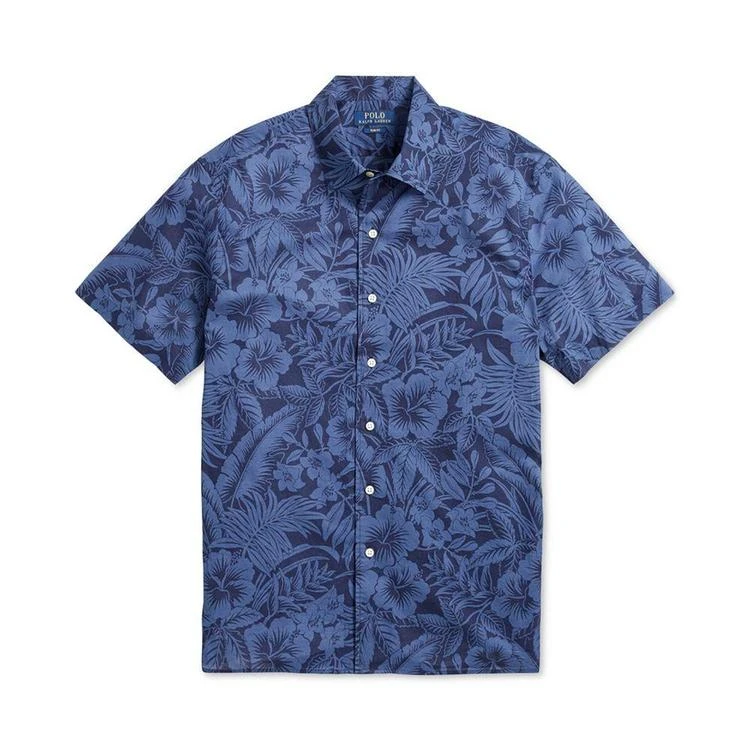 商品Ralph Lauren|Men's Big & Tall Classic-Fit Floral Print Shirt,价格¥524,第5张图片详细描述