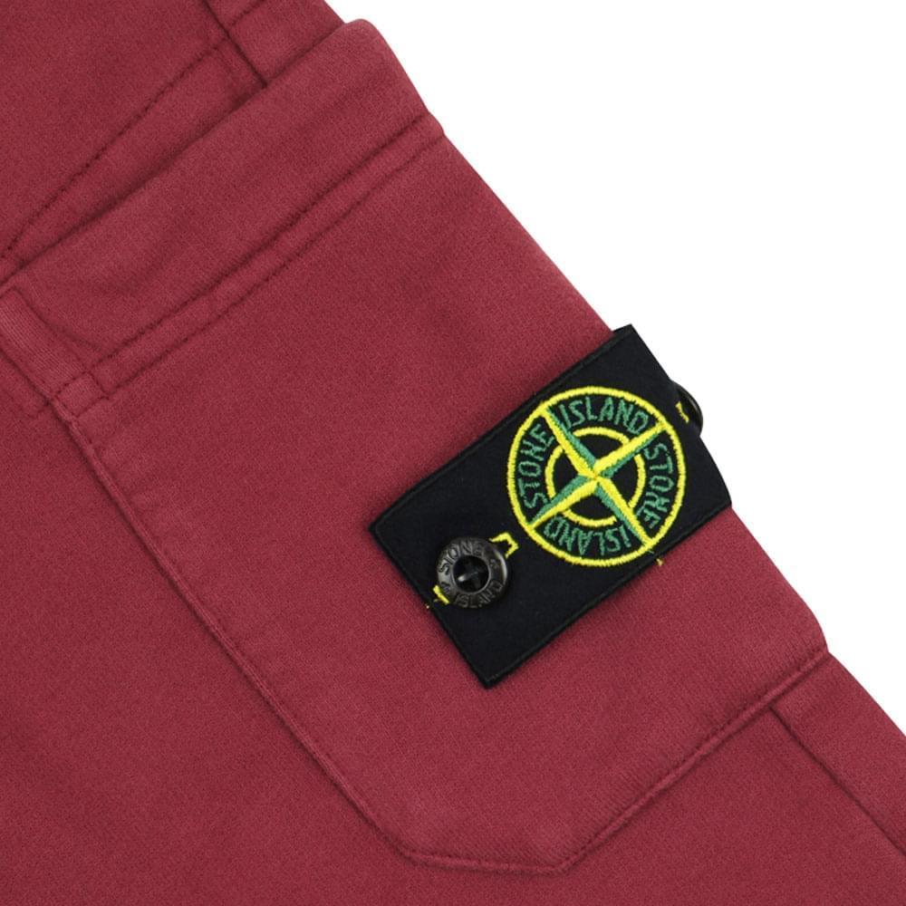 商品Stone Island Junior|Burgundy Joggers,价格¥1227-¥1518,第4张图片详细描述