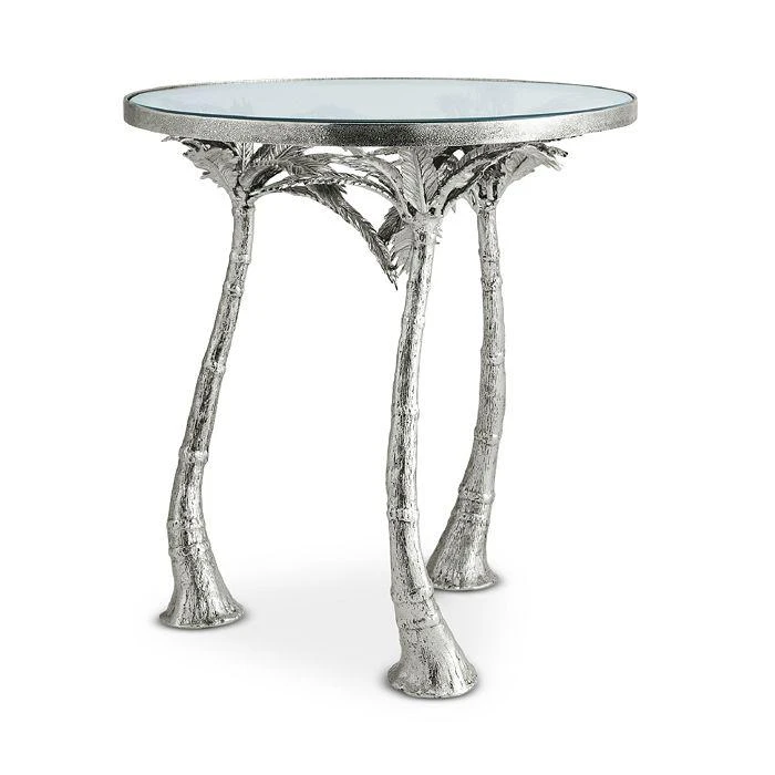 商品Michael Aram|Palm Accent Table,价格¥11940,第4张图片详细描述