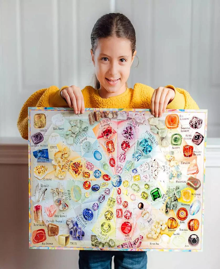 商品Eeboo|Love Of Crystals Gems Puzzle,价格¥127,第5张图片详细描述