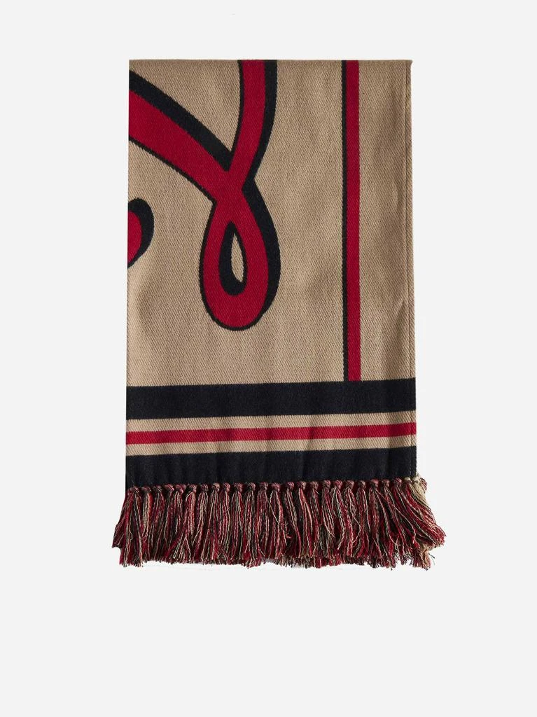 商品Burberry|Beige cotton scarf,价格¥1506,第1张图片