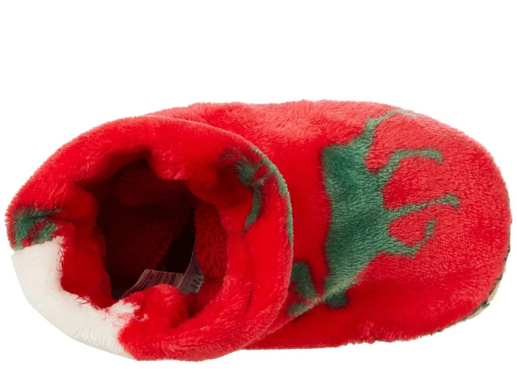 商品Hatley|Holiday Moose Fleece Slippers (Toddler/Little Kid),价格¥98,第2张图片详细描述