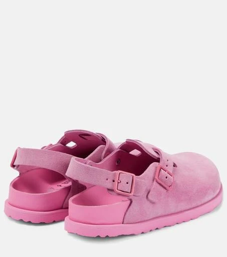 商品Birkenstock|Tokio绒面革露跟木底鞋,价格¥2515,第3张图片详细描述