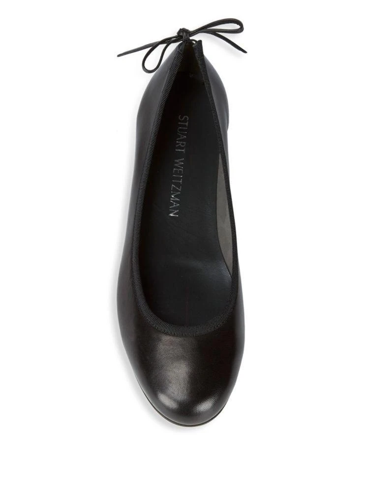 商品Stuart Weitzman|Leather Ballet Flats,价格¥1105,第4张图片详细描述