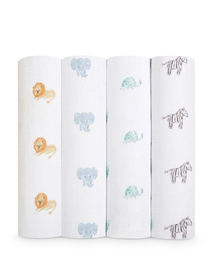 商品aden + anais|4 Pk. Printed Classic Swaddles,价格¥440,第1张图片