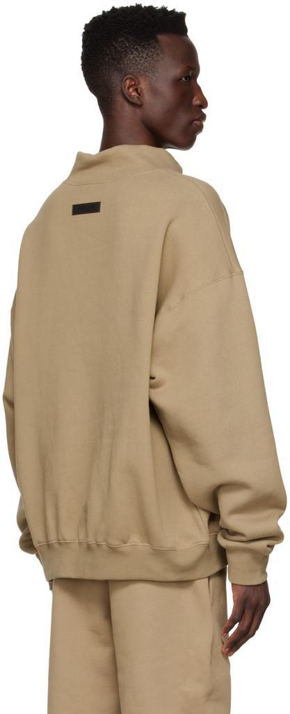 商品Essentials|Tan Cotton Sweatshirt,价格¥598,第5张图片详细描述
