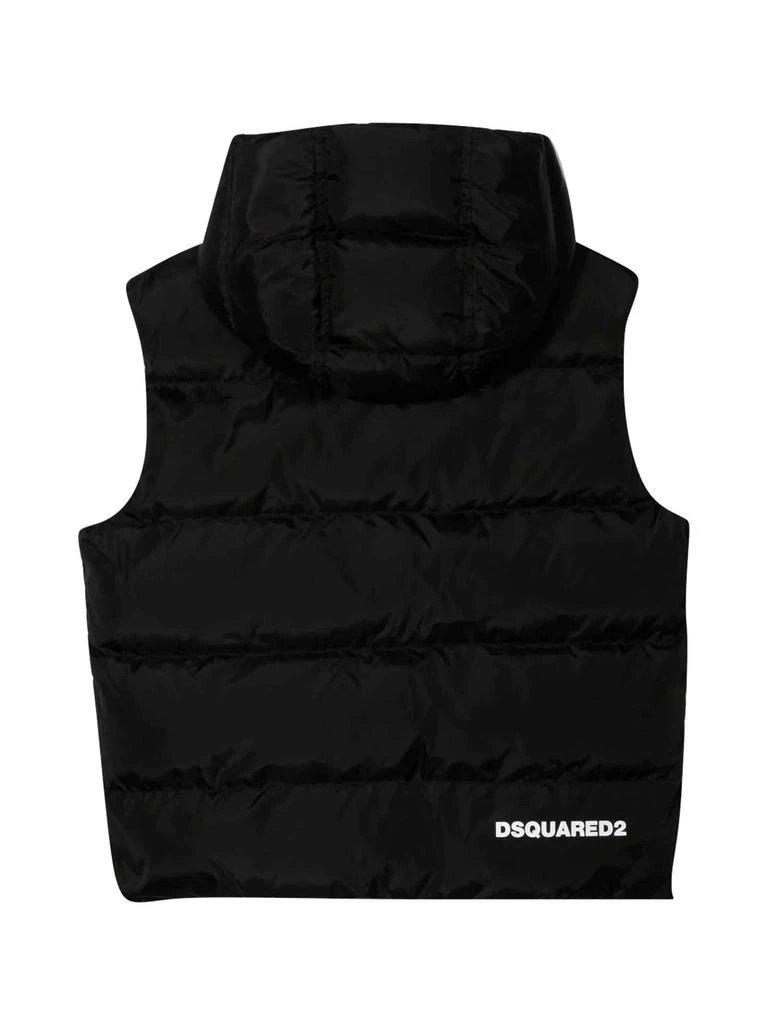 商品DSQUARED2|Dsquared2 Black Vest Unisex,价格¥2589,第2张图片详细描述