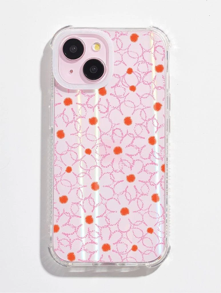 商品Skinnydip London|Crayon Flower Pink Shock iPhone Case,价格¥252,第1张图片