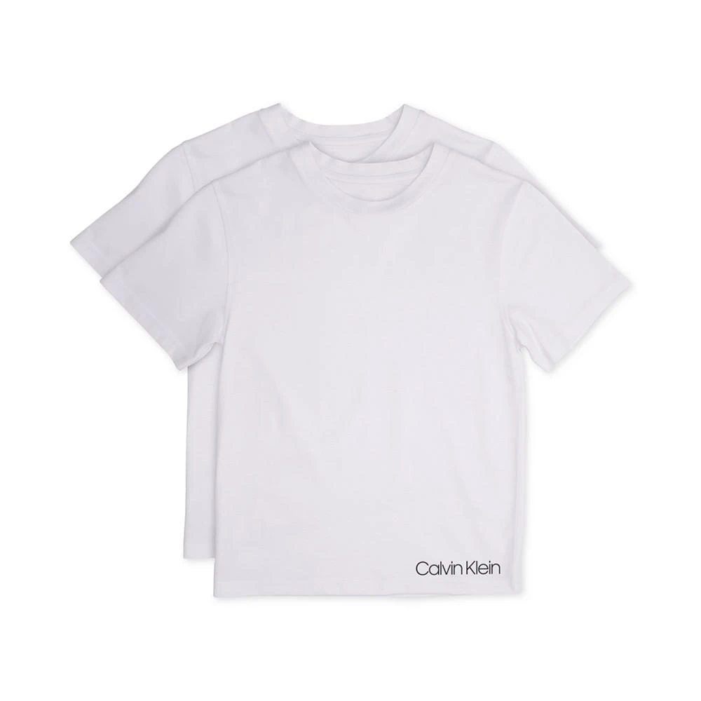商品Calvin Klein|男童基础款T恤2件套, 小童&大童,价格¥180,第1张图片
