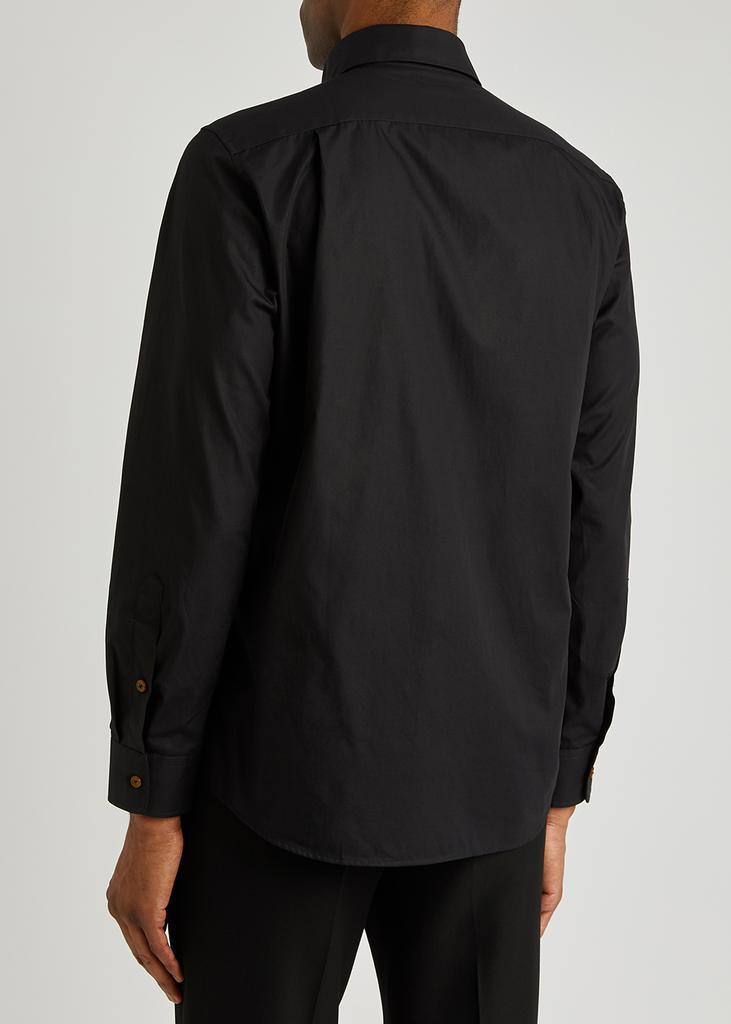 商品Vivienne Westwood|Two Button Krall black cotton shirt,价格¥1467,第5张图片详细描述