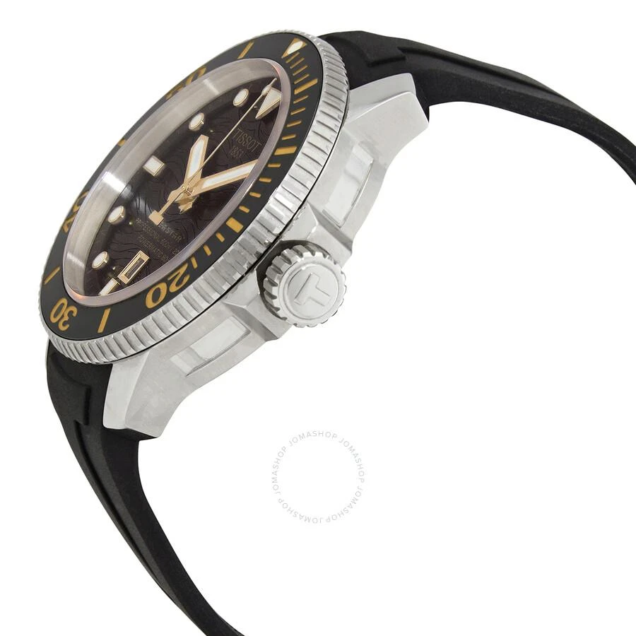 商品Tissot|Seastar 2000 Automatic Graded Grey Dial Men's Watch T120.607.17.441.01,价格¥5917,第2张图片详细描述