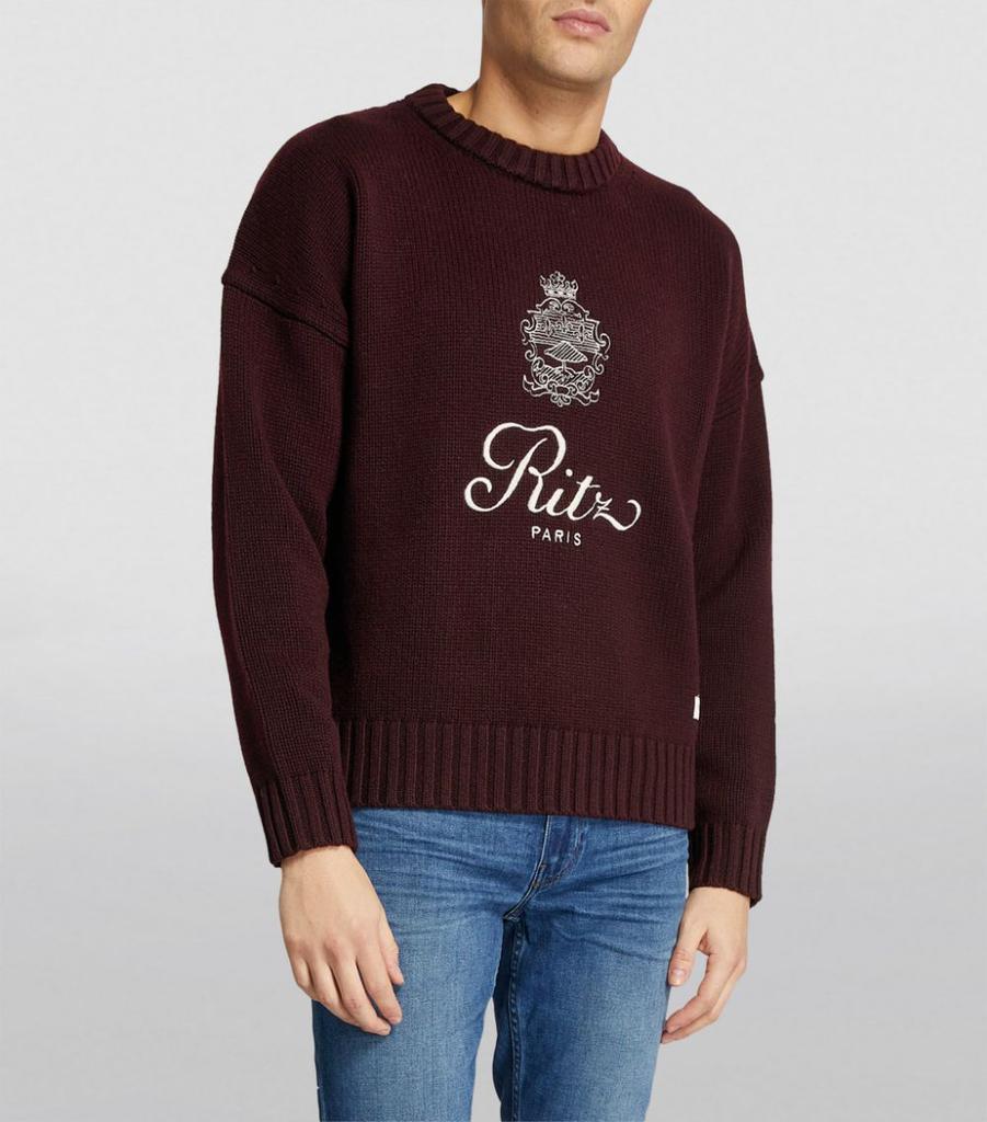 商品FRAME|x Ritz Paris Cashmere Sweater,价格¥5111,第5张图片详细描述
