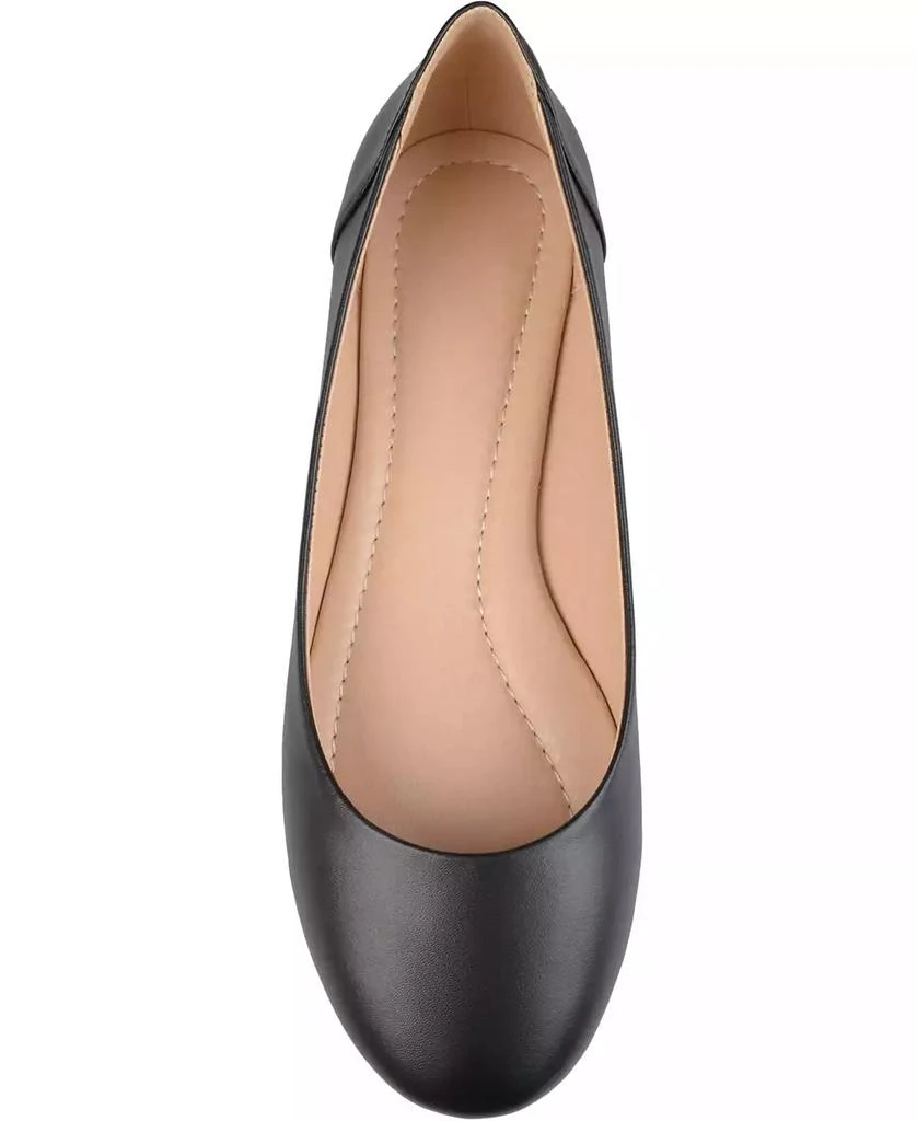 商品Journee Collection|Women's Comfort Ballet Kavn Flats,价格¥339,第4张图片详细描述