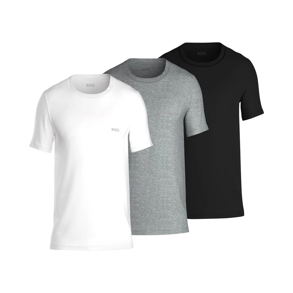 商品Hugo Boss|Men's 3-Pk. Classic Assorted Solid Color Crewneck T-Shirts,价格¥331,第1张图片