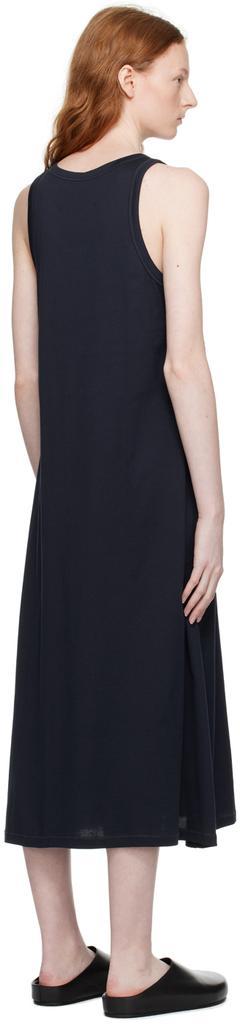 商品Studio Nicholson|Navy Flint Midi Dress,价格¥731,第3张图片详细描述